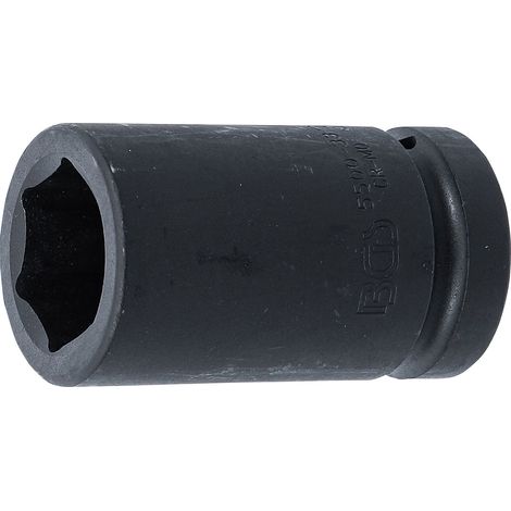 BGS Chiave a bussola esagonale profonda attacco quadro 25 mm (1") SW 33 mm - 5500-33 (1/3)