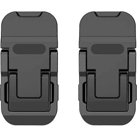 Mini support pour ordinateur portable portable, invisible et pliable, coussin de refroidissement pour ordinateur portable, support de clavier réglable, pieds de support B (1/5)