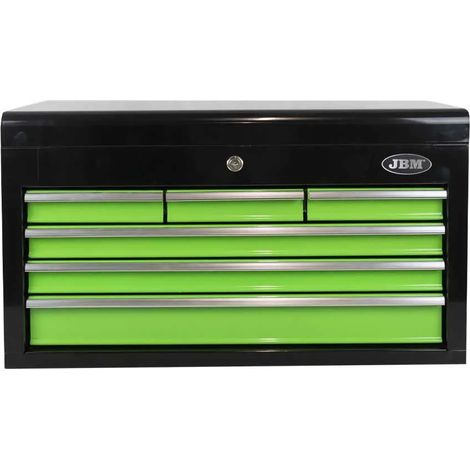 Cassetta attrezzi jbm tool box with 6 drawers ruote robuste sistema blocco centrale