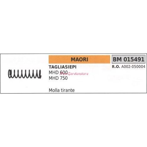 Molla tirante MAORI tagliasiepe MHD 600 750 015491