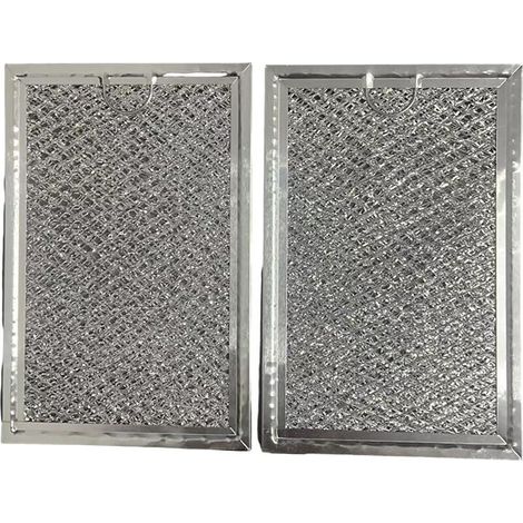 Filtre à graisse pour four à micro-ondes GE JNM7196SK6SS (lot de 2, filtre en aluminium haute efficacité, accessoire de cuisine de rechange)