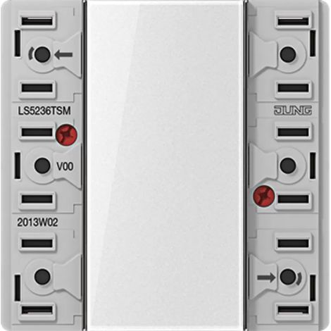 Jung Tastsensor-Modul 24 V AC/DC, 20 mA, 3-kanalig, 6 Schaltpunkte, F50, Serie LS LS 5236 TSM (1/2)