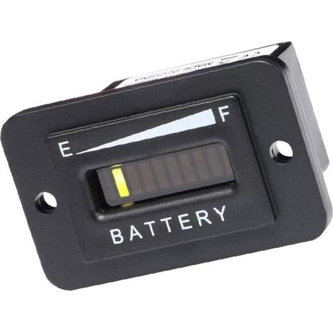 Indicateur de batterie Capacité testeur Testeur Checker pour 48V plomb-acide de batterie moto Voiturette voiture Instrument de con (1/4)