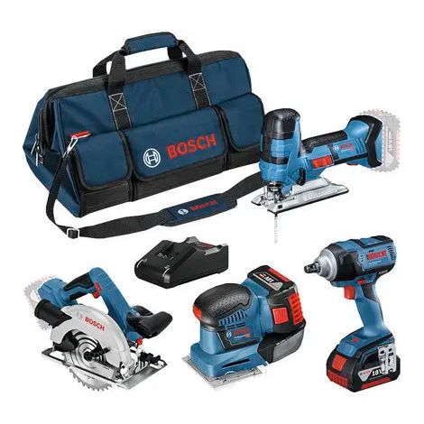 [GEBRAUCHT] B-Ware Bosch Professional 18 V Profi Set Akku Drehschlagschrauber Kreissäge Stichsäge
