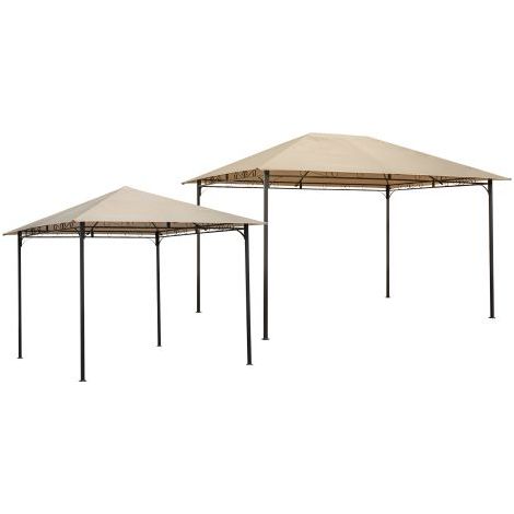 GAZEBO 'TAHITI' mt 3 x 4 x h. 2,65