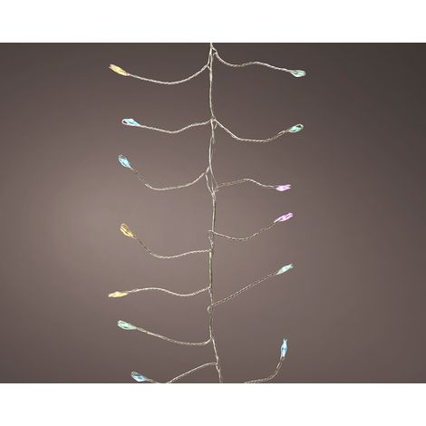 Lumineo Guirlande lumineuse LED multicolore pastel 6W 12m (1/2)
