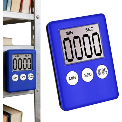 Minuteur de Cuisine Alarme numérique aimantée à piles (1/5)