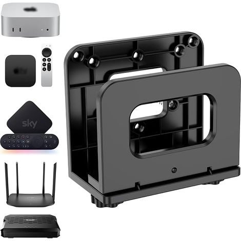 Adjustable VESA Wall Mount for WiFi Router, TV Box and Mini PC (1/5)