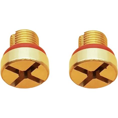 Lot de 2 vis de purge LR031393 en laiton pour tuyau de refroidissement de radiateur Range Rover LR4 2010-2016 pour Land Rover Range Rover Sport 2010-2013 (1/5)