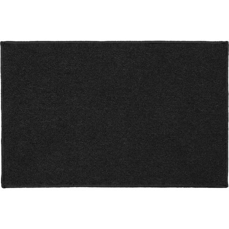 Eden Machine Washable Latex Backed Doormat, 50x80cm, Black