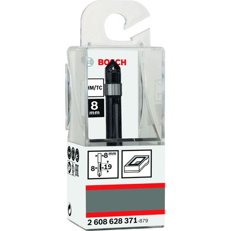 Fresa copiadoras 8 mm D1 8 mm L 19 mm G 66 mm  BOSCH 2608628371