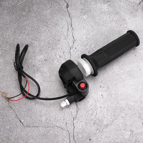 Gasgriffe mit Stoppschalter, passend für 47ccm und 49ccm Mini-Moto-Dirtbike-Lenker (1/5)