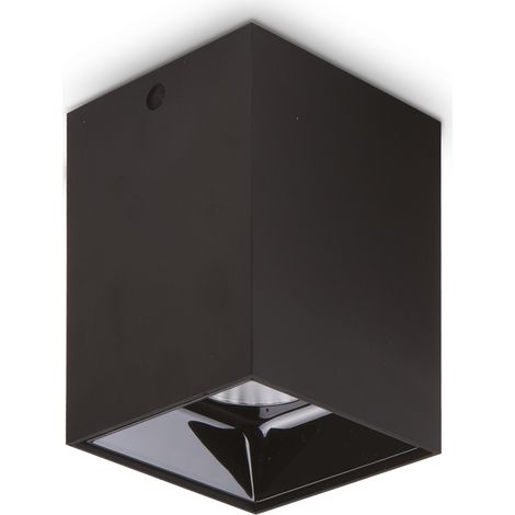 Plafoniera Moderna Nitro Alluminio Nero Led Integrato 25W 3000K Ip20