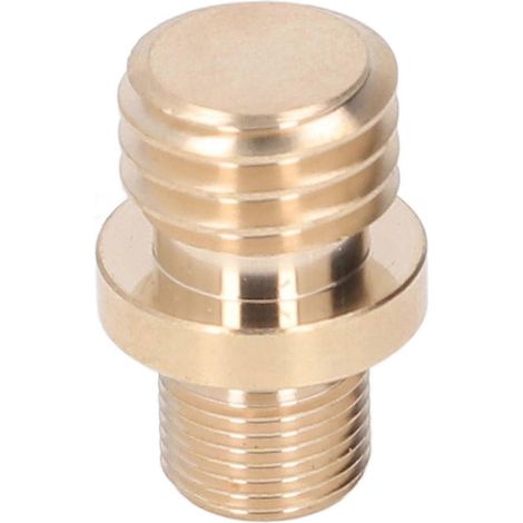 Schnellwechseladapter für Totalstationen, Prismenstangenbefestigung PPA02 auf 5/8-Zoll-11-Anschluss, Kupfer