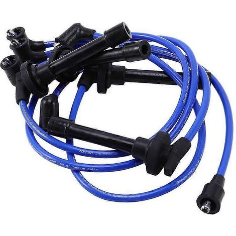 Juego de cables para bujías 32700-PTO-000, cables de encendido de alto rendimiento para HONDA CIVIC del SOL 1992-2002 (1/4)