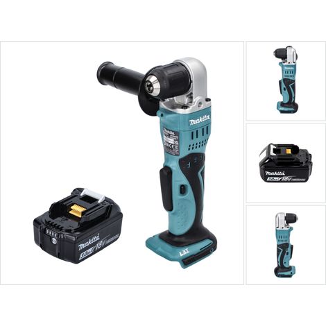 Makita DDA 351 F1 Trapano angolare a batteria 18 V 13,5 Nm + 1x Batteria 3,0 Ah - senza caricabatterie