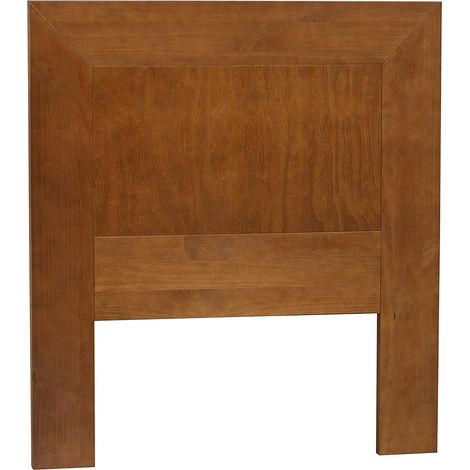 Tête de lit 90 cm coloris cerisier en pin massif - Longueur 110 x Profondeur 2 x Hauteur 110 cm (1/4)
