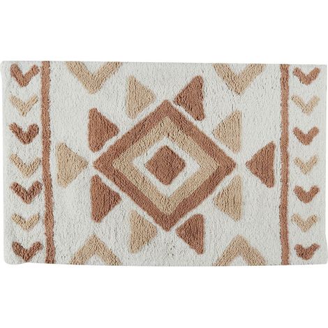 Alfombra azteca con estampado étnico de 80x50 cm. (1/5)