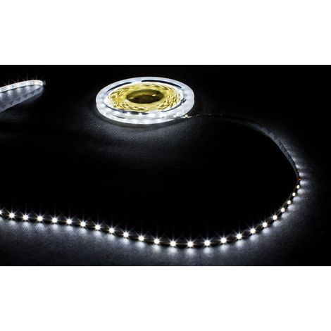 HQ-2835-60LED-12W-NW-WPN-4kK-12V: Professioneller LED-Streifen, 12 W/m, 12 V, 60 LEDs, 2835, Weiß, 4000–4500 K, Nano-Beschichtung