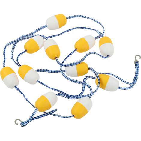 Ligne flottante de séparation 5M 7CM PVC réutilisable cordon de sécurité pour piscine intérieure (1/5)
