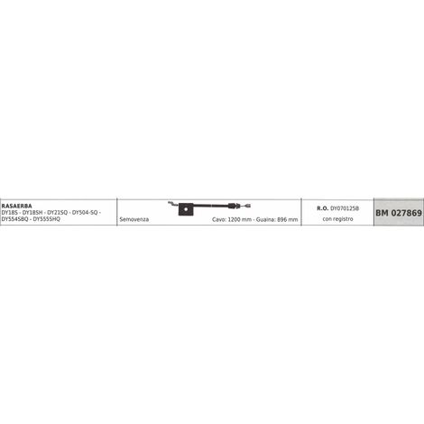 Cable autopropulsado cortacésped DAYEE DY18S - DY18SH - DY504 cable 1200mm funda 896mm