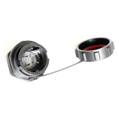 Connecteur circulaire RS PRO, Standard 4 contacts, Montage panneau, raccordement A souder ( Prix pour 1 )