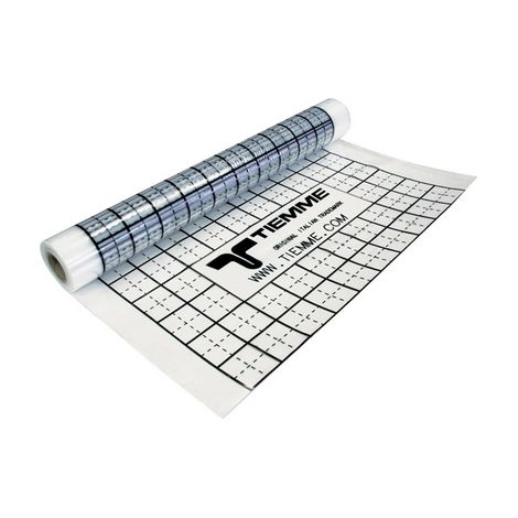FOGLIO PE CON FUNZIONE ISOLANTE E BARRIERA ANTI-UMIDITA'- TIEMM- mtk 120