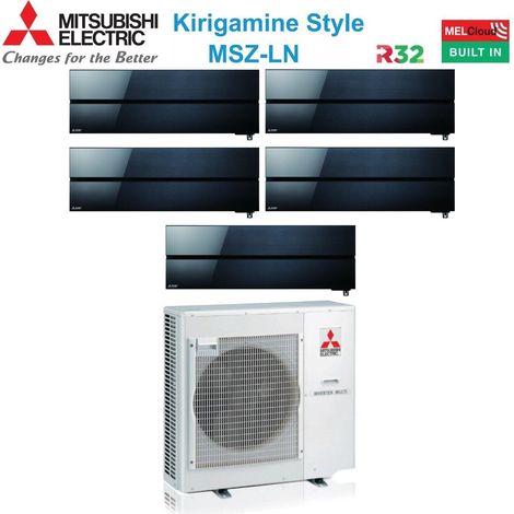 Klimaanlage Mitsubishi Electric kirigamine style 10 2 kW 5 Einheiten (1/2)