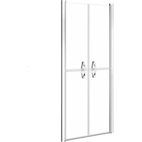 Porta doccia bagno WC doccia casa interno ESG 81x190 cm trasparente 020001986