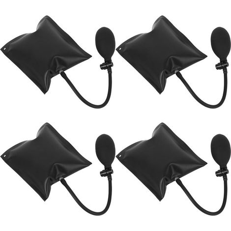 4 Pcs Coussin Gonflable se Levage, Coussins gonflables de Levage de Portes, Coussin de Montage Gonflable Air Wedge Pumps, Pompes à Air pour Cale Porte pour Installation de Porte Fenêtres Automobile (1/5)