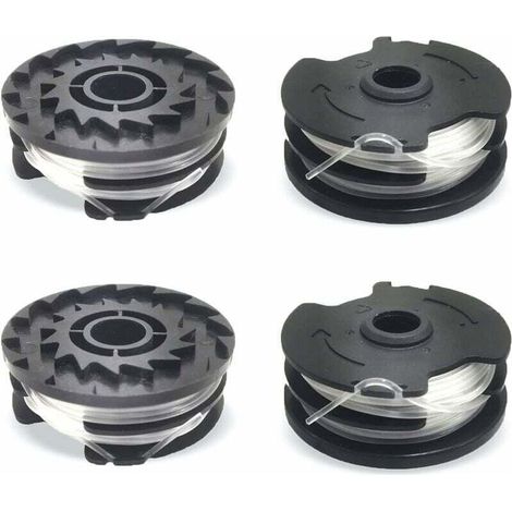 Bobine De Rechange - Fil Nylon 1,6 mm - Pour Coupe-Bordures Parkside - 4 Pièces (1/4)