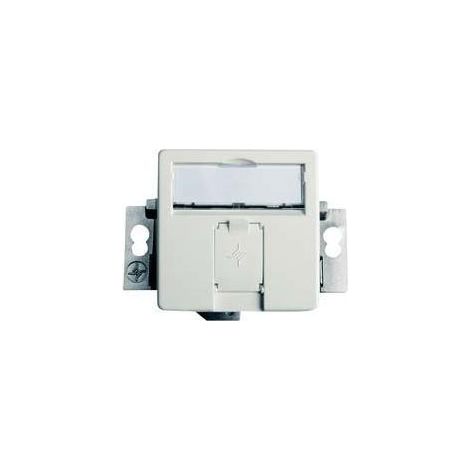 Telegärtner Modul-Aufnahme 1fach UP/50 aws leer f.BR 100021415 (1/4)