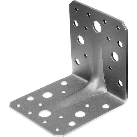 Escuadra montaje centrale brico gris 70x70x55 mm