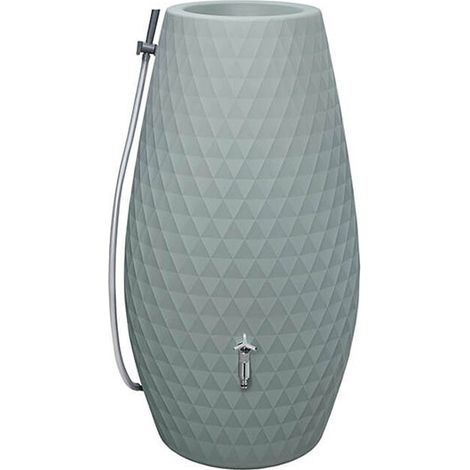 Réservoir d'eau de pluie 2en1 Triagon 230 L, Couleur Agave (1/3)