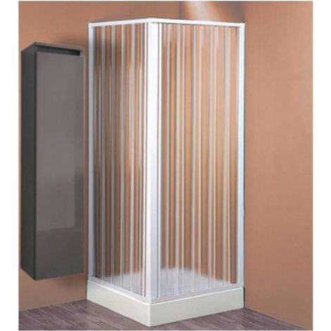 BOX DOCCIA A SOFFIETTO 110/80X110/80 CM IN KIT