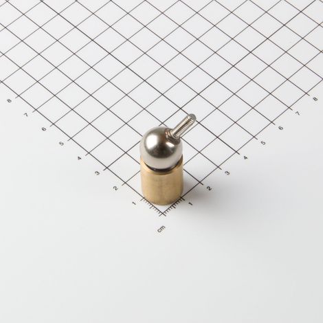 Magna-C Magnetisches Kugelgelenk mit Gewindezapfen M4x12 (1/3)