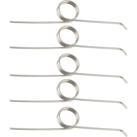 5 x 304 Stainless Steel Torsion Springs Diameter 0.7 mm Length 21-21.5 mm for Bin with Locking Lever (1/5)