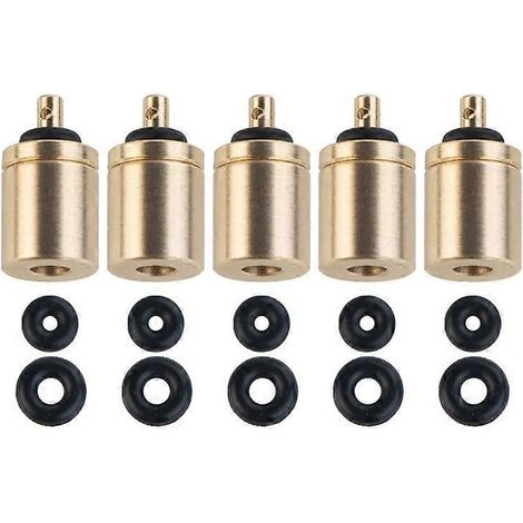 Lot de 5 adaptateurs de recharge de gaz pour réchaud de randonnée, compatibles avec les cartouches de butane. (1/5)