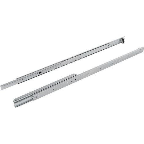 guia mesa extensible frontslide h47 1000 unidi d/i con freno 1 tablero de 600mm carga 90kg.
