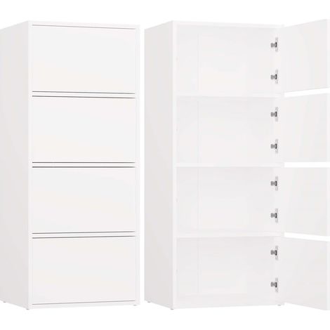 Cassettiera, bianca, 50 x 119 x 40 cm (1/5)
