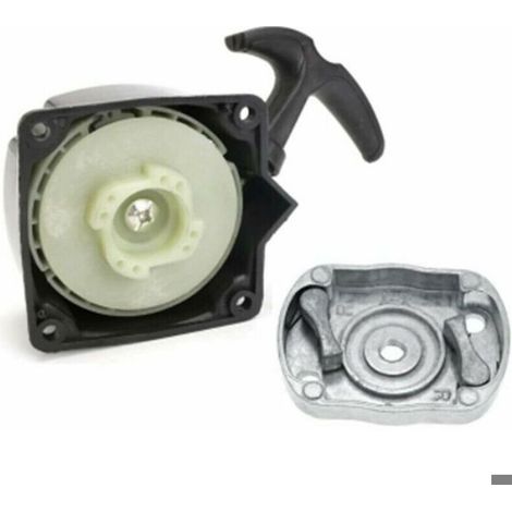 Lanceur De Démarreur - Panneau De Tirage En Nylon PA6 Et Alliage D'aluminium - Pour Tondeuse À Gazon Type 40-5 - 1 Pièce (1/4)