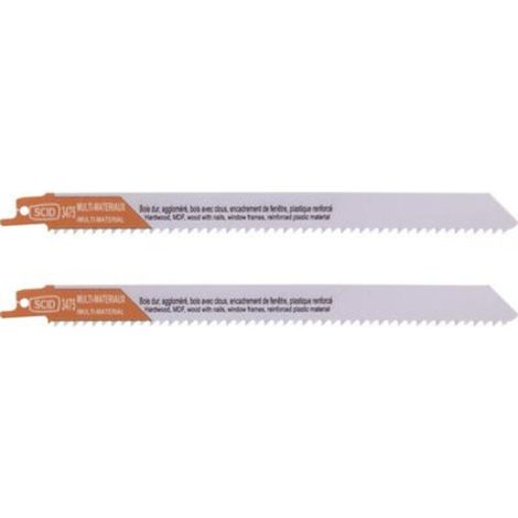 Lame De Scie Sabre Bi-métal Bois Et Plastique 230 4,2 Mm (1/2)