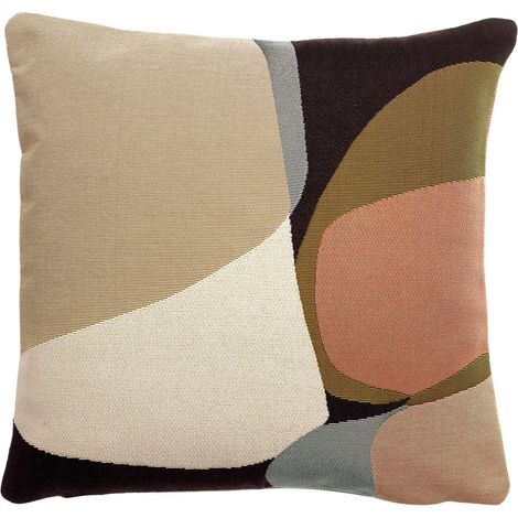 VIVARAISE - Coussin outdoor Leana Vivaraise - Moutarde - Polypropylène 45x45 cm (1/4)