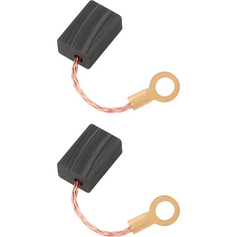 1 paire de balais de charbon pour meuleuse 6 x 12 x 9 mm - Remplace OEM AG450-45 6541557 6541465 - Compatible avec (1/5)