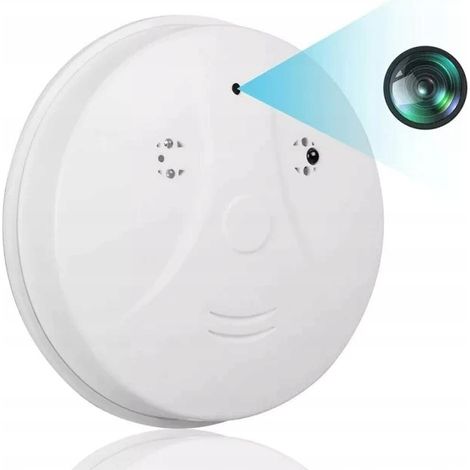 RILEVATORE DI FUMO TELECAMERA SPIA FULLHD NASCOSTA WIFI