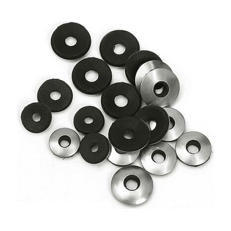 Rondelles d'étanchéité avec Joint Néoprène EPDM Pour Vis Auto-Perceuses (M5.5 16mm (50 pcs) (1/5)