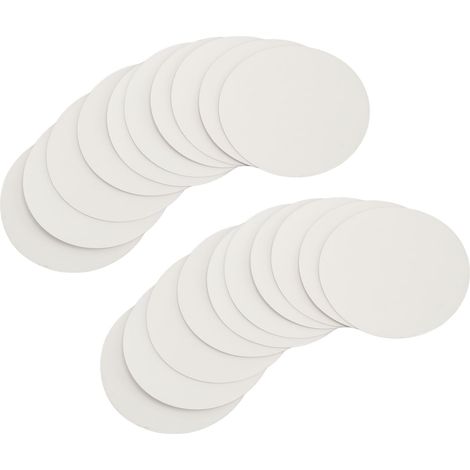 20 patchs de réparation ronds en TPU transparent, imperméables et à forte adhérence, pour tentes, matelas pneumatiques et bateaux gonflables. (1/5)