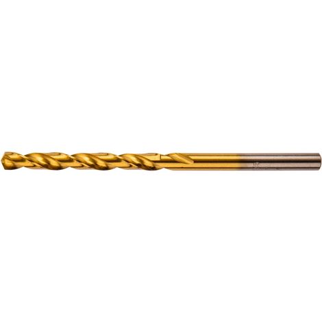 Foret en acier rapide au titane et nitruré (HSS-TiN), 4,0 mm (1/2)