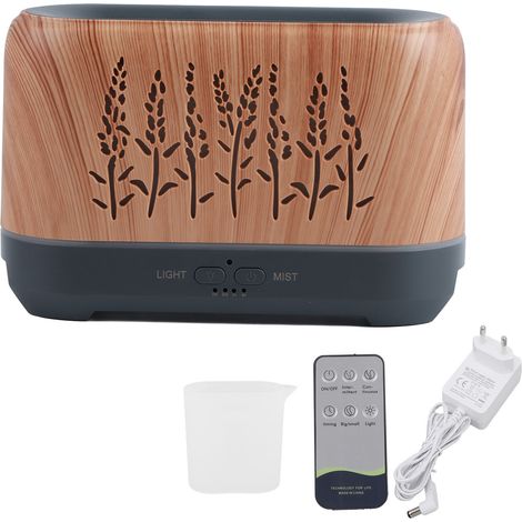 Diffuseur de Flamme 200ml Portable et Silencieux avec Télécommande pour Maison, Bureau et Yoga, 100‑240V Prise EU (1/5)