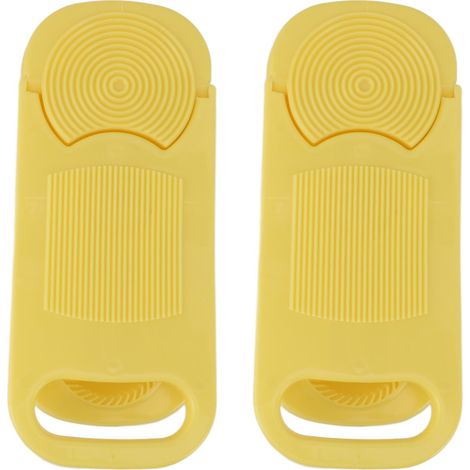 Planche à gnocchis multifonctionnelle en PP, idéale pour la fabrication de gnocchis et de garganellis. Ustensiles de cuisine pour la maison et le restaurant (lot de 2, jaune). (1/5)